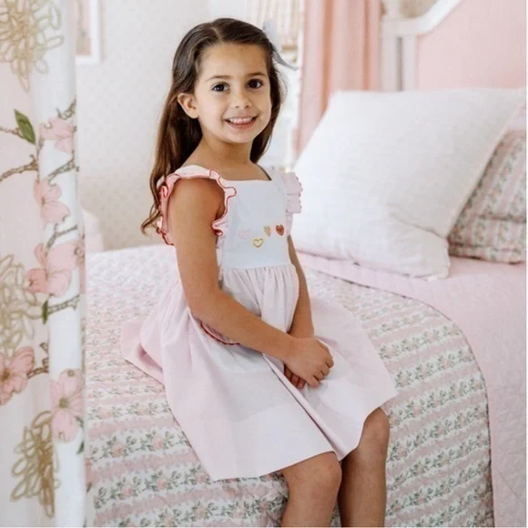 The Proper Peony Heart Dress Size 7 - Picture 1 of 10